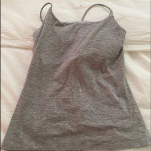 gap fit grey tank top